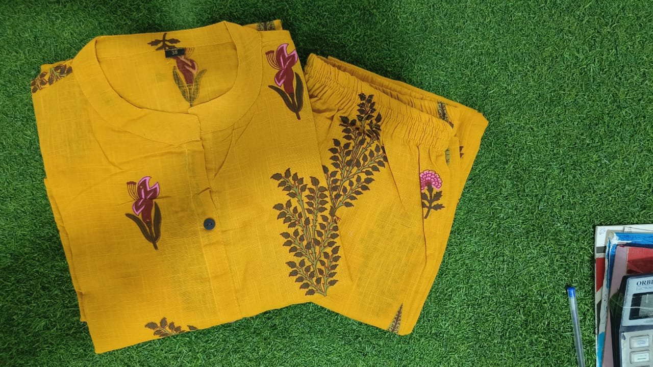 Pure Cotton Flex Co-Ord Set